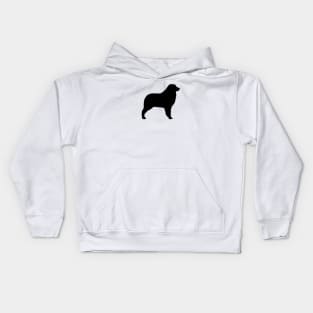 Australian Shepherd Silhouette Kids Hoodie